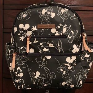 Mickey Mouse petunia pickle bottom backpack